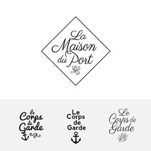 Logo Corps de garde Maison du port